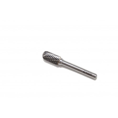 Fresa metálica D10x20mm final redondo