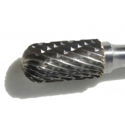 Fresa metálica D10x20mm final redondo
