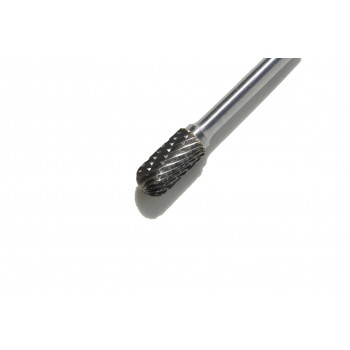Fresa metálica D10x20mm final redondo