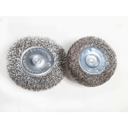 Cepillo circular de alambre Acero inoxidable 75x20 mm