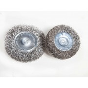 Cepillo circular de alambre Acero inoxidable 100x10 mm