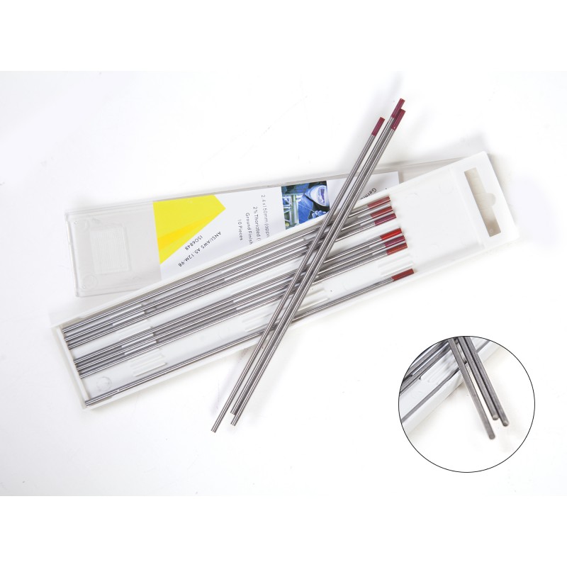 Tungsteno Tig WT20 2x150mm (paquete de 10 unid.)