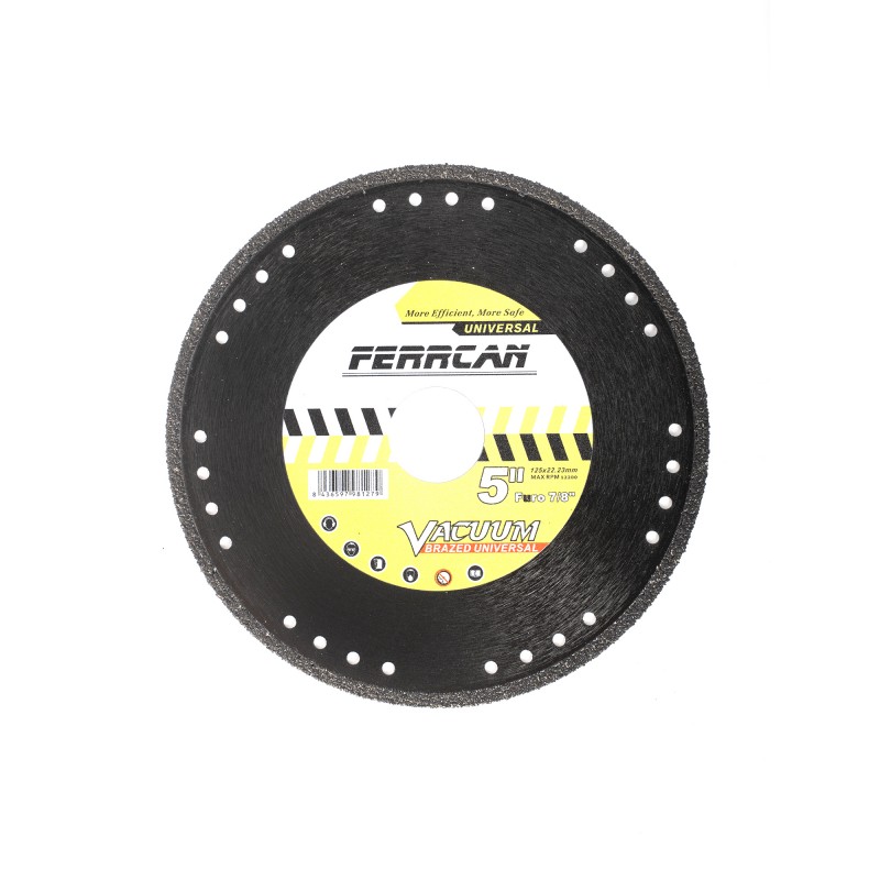 Disco de corte de 125mm  multi material para corte hierro, madera, goma, cerámica, ladrillo, etc universal